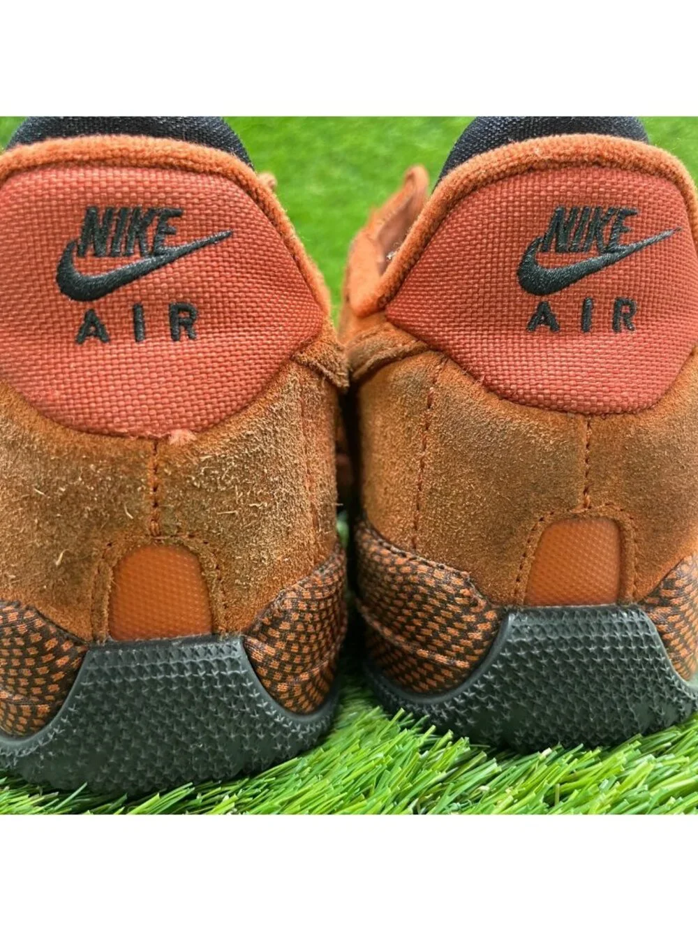 Nike Air Force 1 Wild Low Womens Size 8.5 Rugged Orange Athletic Shoes Sneakers